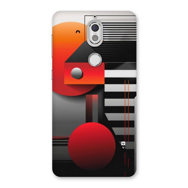 Geometrical Marvel Back Case for Nokia 7