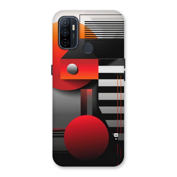 Geometrical Marvel Back Case for Oppo A33 (2020)