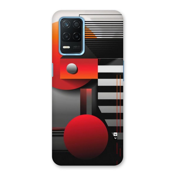 Geometrical Marvel Back Case for Realme Narzo 30 5G