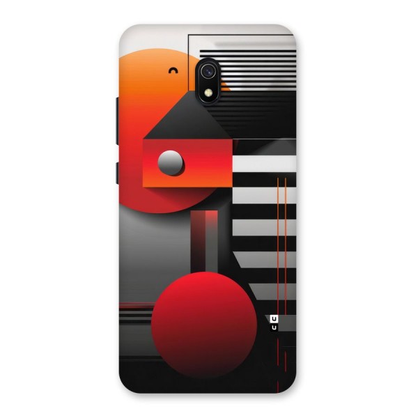 Geometrical Marvel Back Case for Redmi 8A