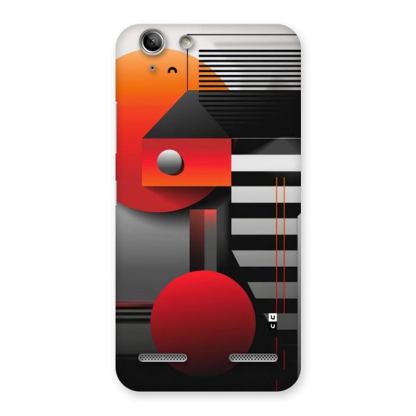 Geometrical Marvel Back Case for Vibe K5 Plus