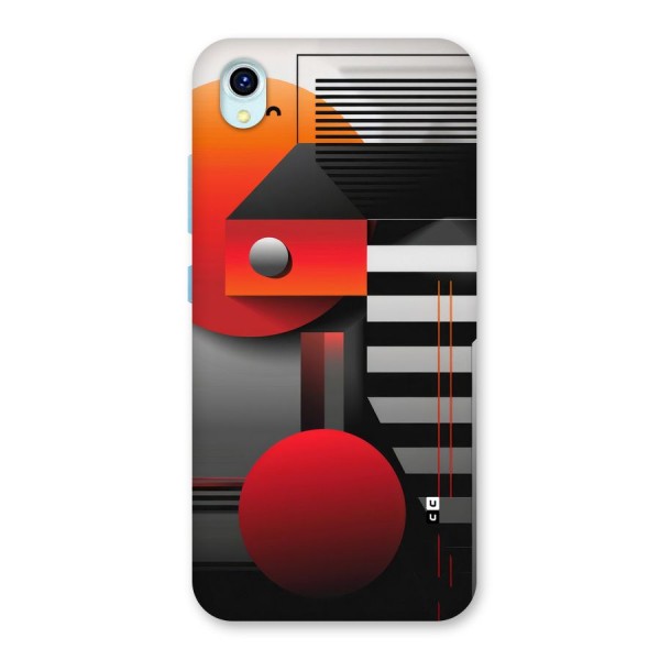 Geometrical Marvel Back Case for Vivo Y1s