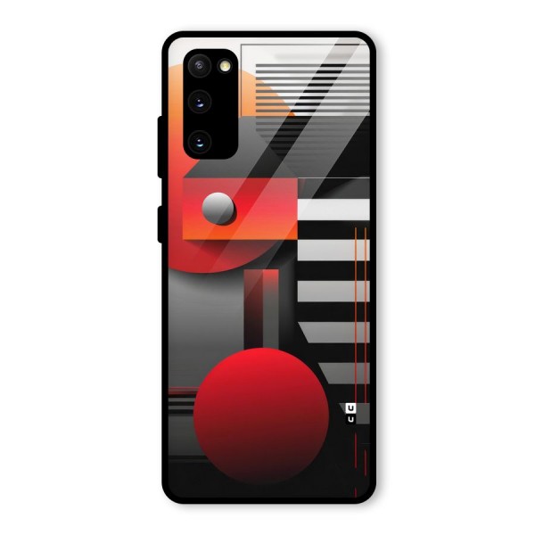 Geometrical Marvel Glass Back Case for Galaxy S20 FE 5G