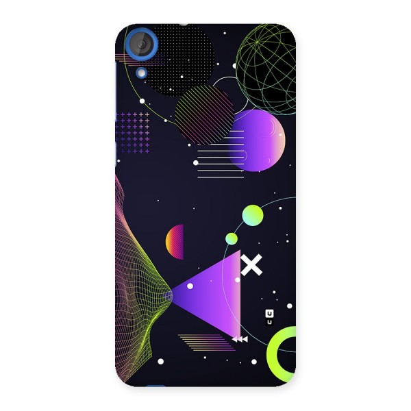 Geometrical Wireframe Back Case for Desire 820