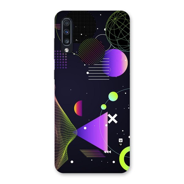 Geometrical Wireframe Back Case for Galaxy A70
