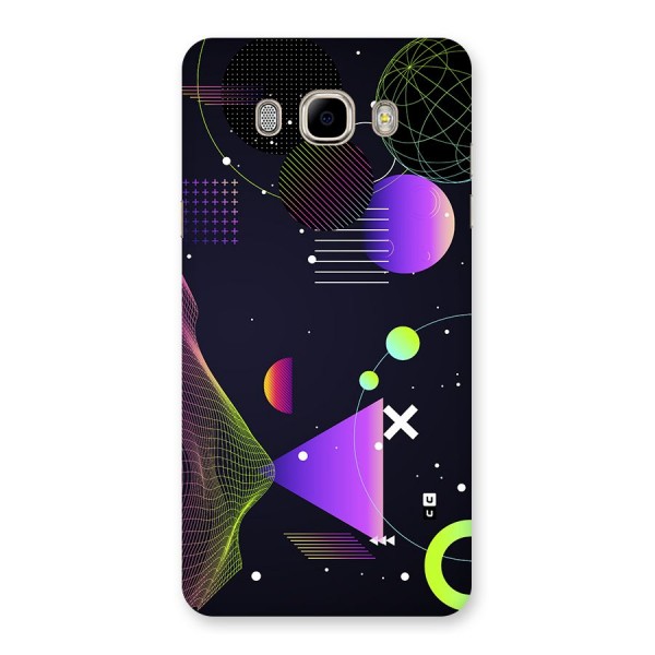 Geometrical Wireframe Back Case for Galaxy J7 2016