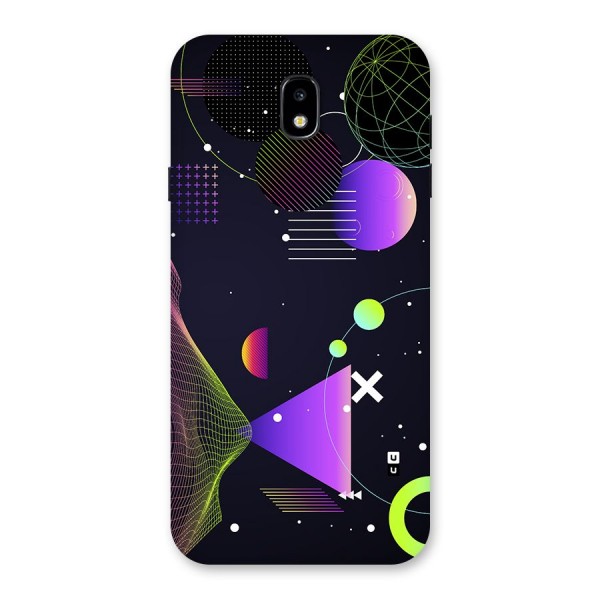 Geometrical Wireframe Back Case for Galaxy J7 Pro