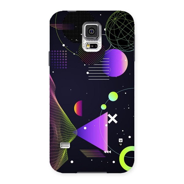 Geometrical Wireframe Back Case for Galaxy S5