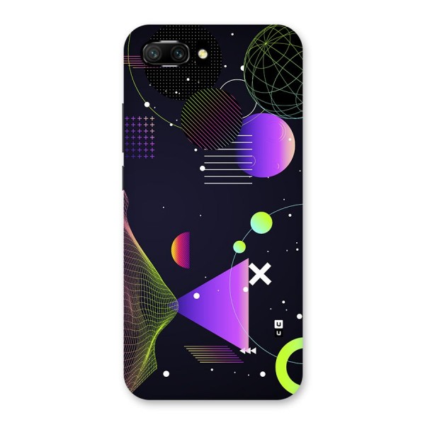 Geometrical Wireframe Back Case for Honor 10