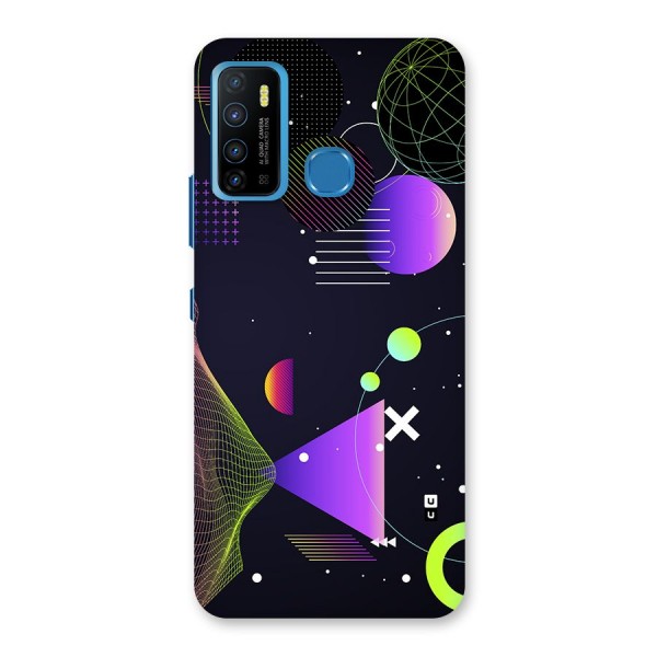 Geometrical Wireframe Back Case for Infinix Hot 9