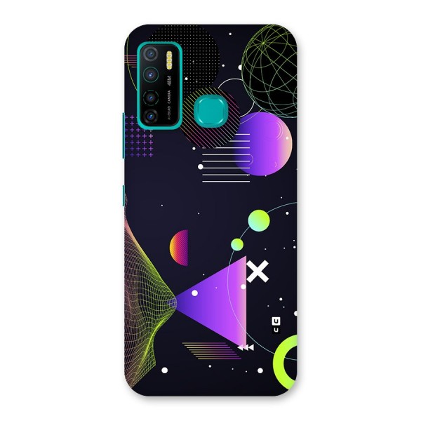Geometrical Wireframe Back Case for Infinix Hot 9 Pro