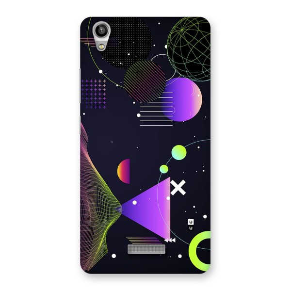Geometrical Wireframe Back Case for Lava Pixel V1