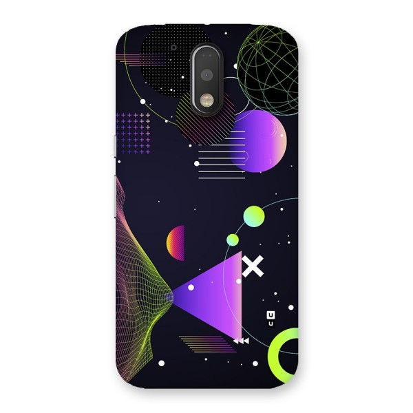 Geometrical Wireframe Back Case for Moto G4 Plus