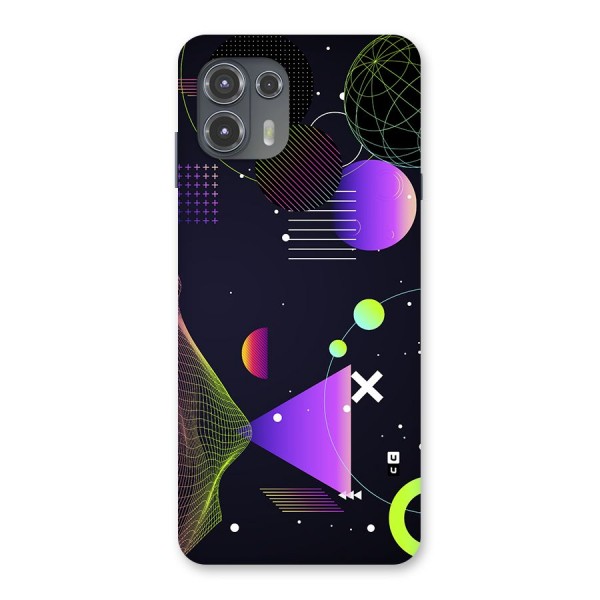 Geometrical Wireframe Back Case for Motorola Edge 20 Fusion