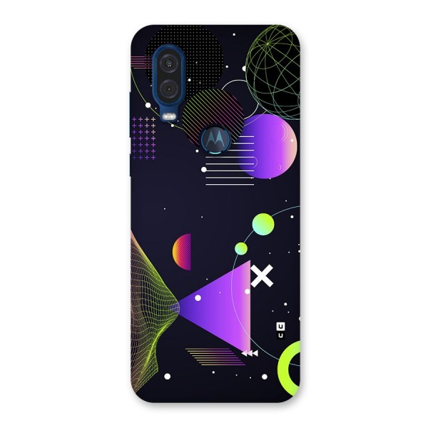 Geometrical Wireframe Back Case for Motorola One Vision