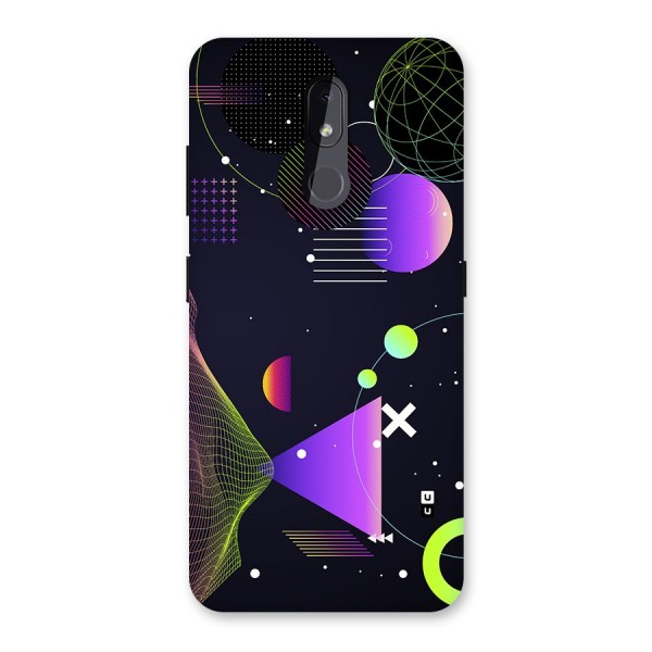 Geometrical Wireframe Back Case for Nokia 3.2