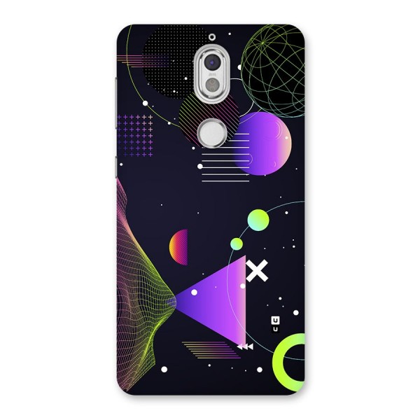 Geometrical Wireframe Back Case for Nokia 7