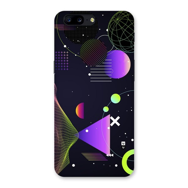 Geometrical Wireframe Back Case for OnePlus 5