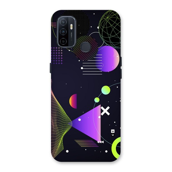Geometrical Wireframe Back Case for Oppo A33 (2020)