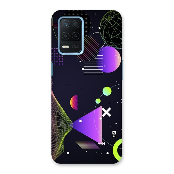 Geometrical Wireframe Back Case for Realme Narzo 30 5G