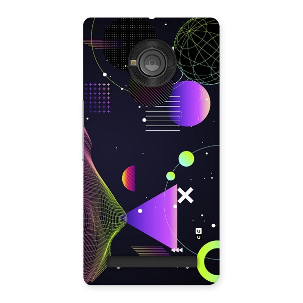 Geometrical Wireframe Back Case for Yuphoria