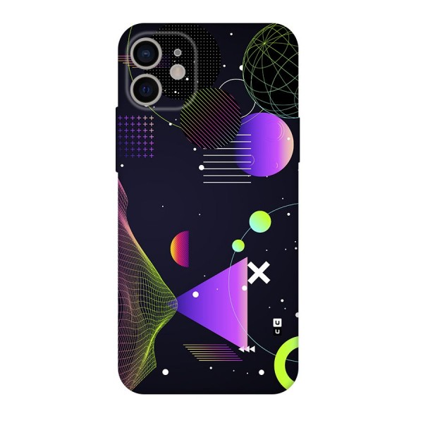 Geometrical Wireframe Back Case for iPhone 11