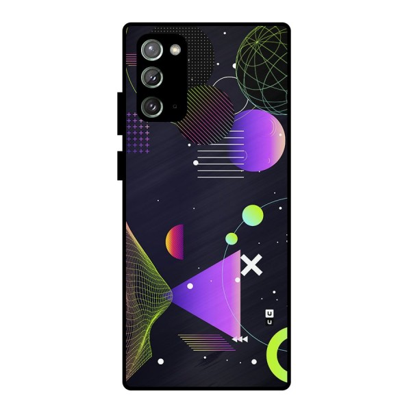 Geometrical Wireframe Metal Back Case for Galaxy Note 20