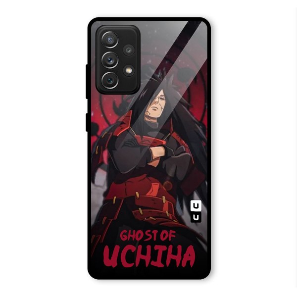 Ghost Of Uchiha Glass Back Case for Galaxy A72