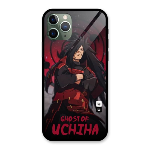 Ghost Of Uchiha Glass Back Case for iPhone 11 Pro