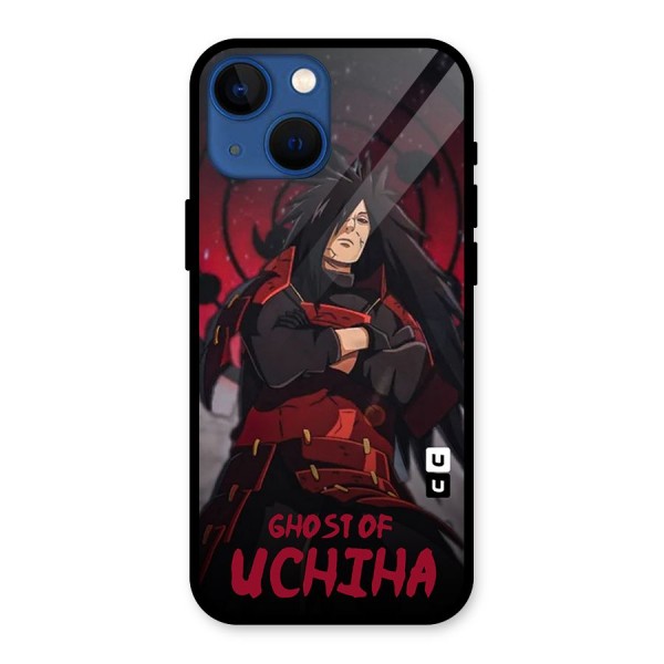 Ghost Of Uchiha Glass Back Case for iPhone 13 Mini