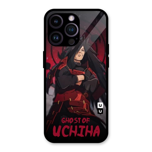 Ghost Of Uchiha Glass Back Case for iPhone 14 Pro Max