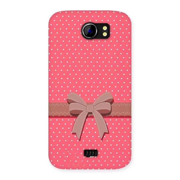 Gift Ribbon Back Case for Canvas 2 A110