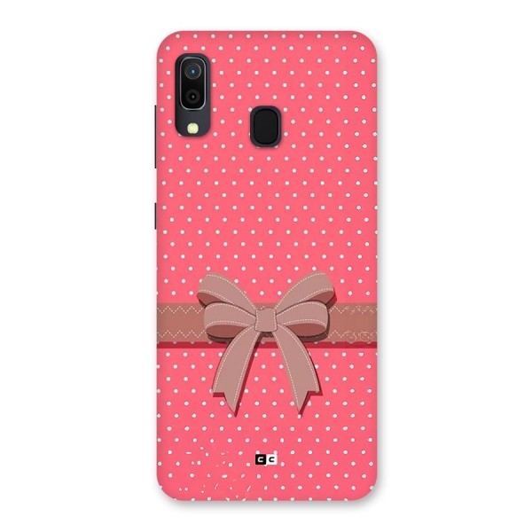 Gift Ribbon Back Case for Galaxy A20