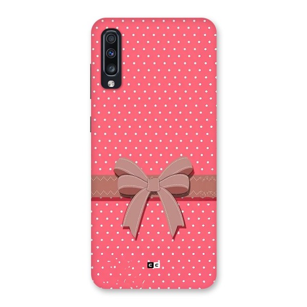 Gift Ribbon Back Case for Galaxy A70