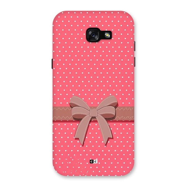 Gift Ribbon Back Case for Galaxy A7 (2017)