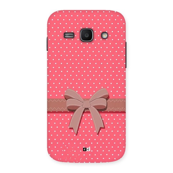 Gift Ribbon Back Case for Galaxy Ace3