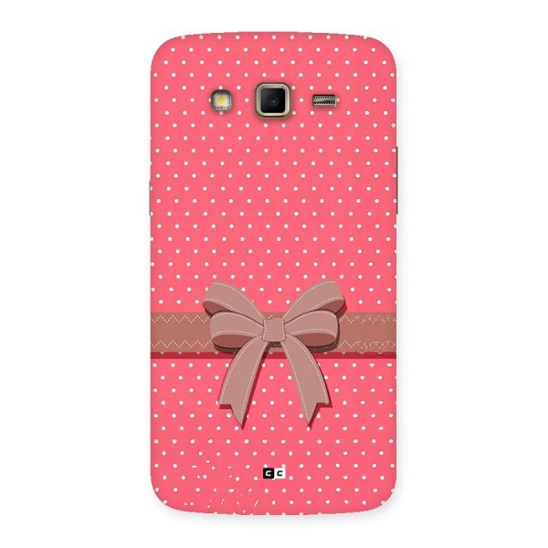 Gift Ribbon Back Case for Galaxy Grand 2