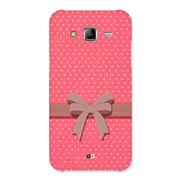Gift Ribbon Back Case for Galaxy J5