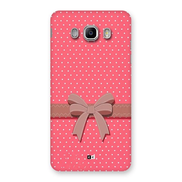Gift Ribbon Back Case for Galaxy J5 2016