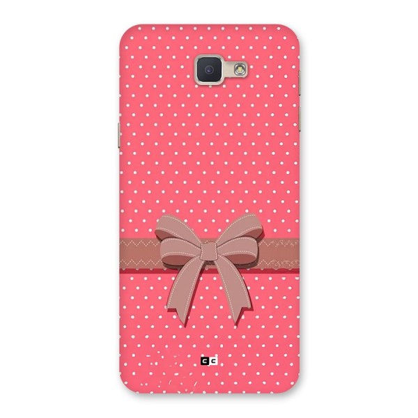 Gift Ribbon Back Case for Galaxy J5 Prime