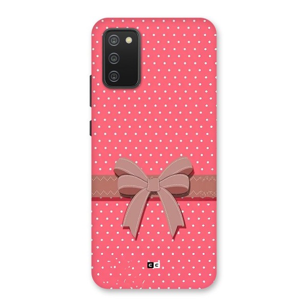 Gift Ribbon Back Case for Galaxy M02s