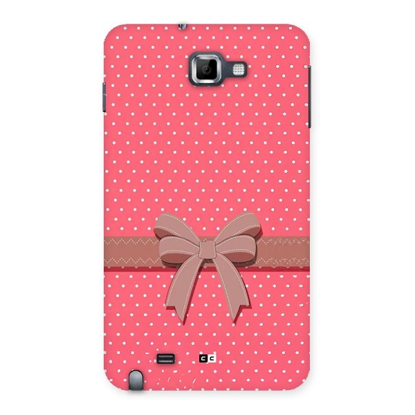 Gift Ribbon Back Case for Galaxy Note