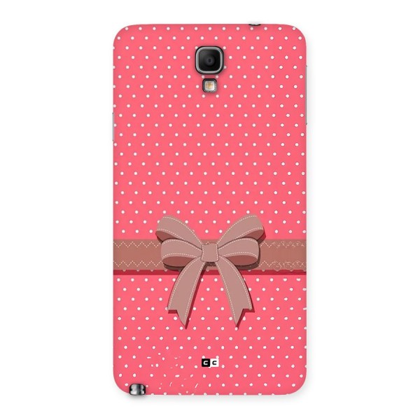 Gift Ribbon Back Case for Galaxy Note 3 Neo
