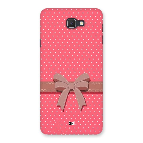 Gift Ribbon Back Case for Galaxy On7 2016
