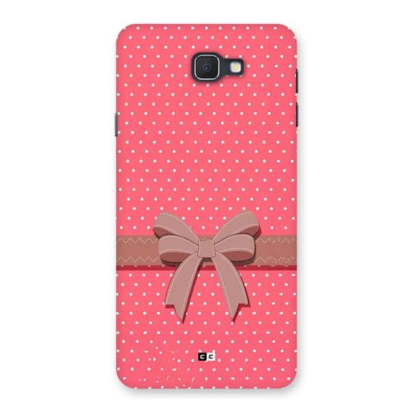 Gift Ribbon Back Case for Galaxy On7 2016