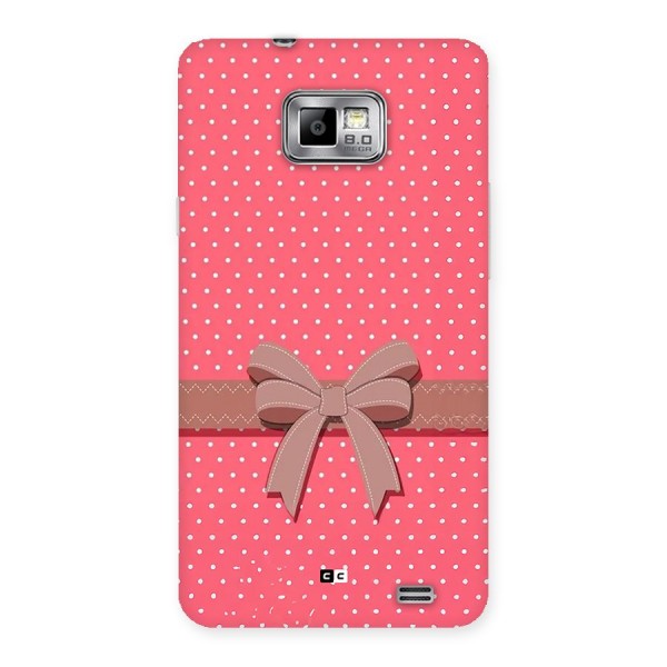 Gift Ribbon Back Case for Galaxy S2