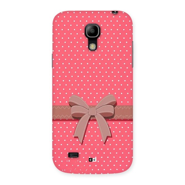 Gift Ribbon Back Case for Galaxy S4 Mini