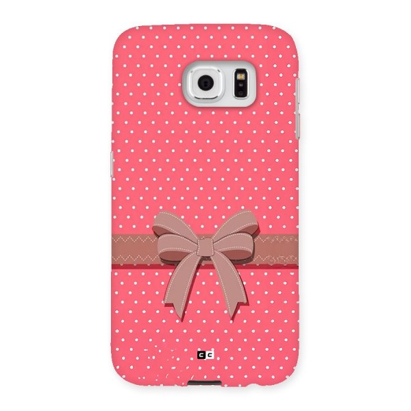 Gift Ribbon Back Case for Galaxy S6