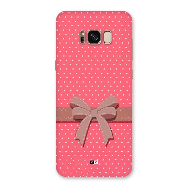 Gift Ribbon Back Case for Galaxy S8 Plus