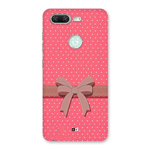 Gift Ribbon Back Case for Gionee S10